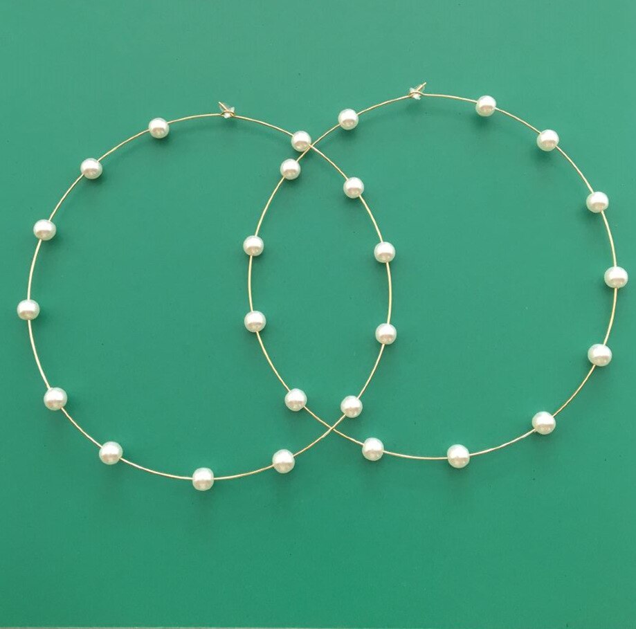 Big Pearl Energy Hoops