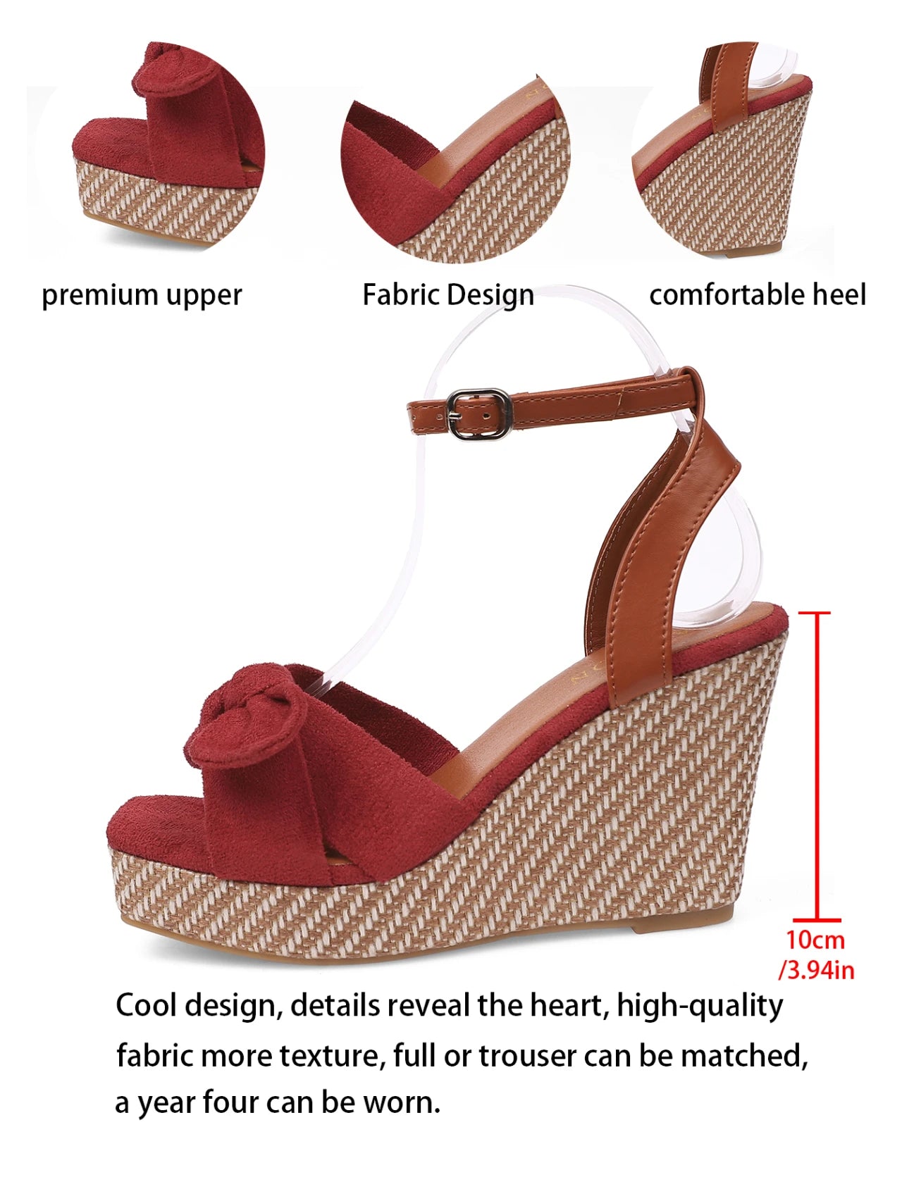 Sunset Bow Wedges