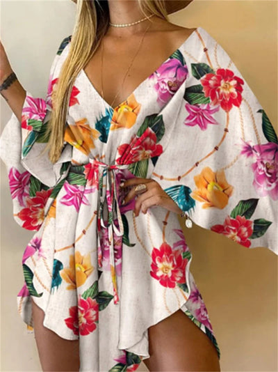 Petals & Paradise Mini Dress