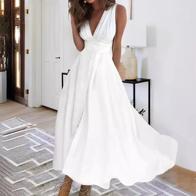 Sunlit Simplicity Maxi Dress