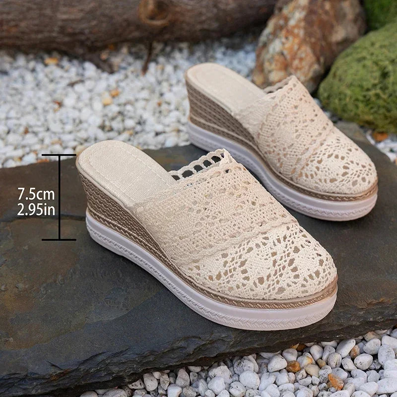 Lace & Grace Slip-Ons