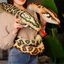 Large Simulated Python Snake Plush Toy