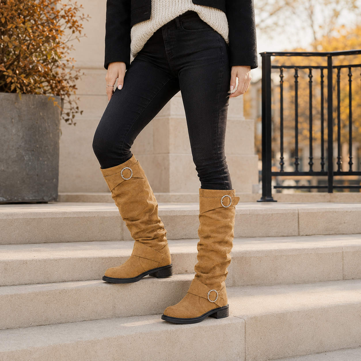 Buckle Up Babe Boots