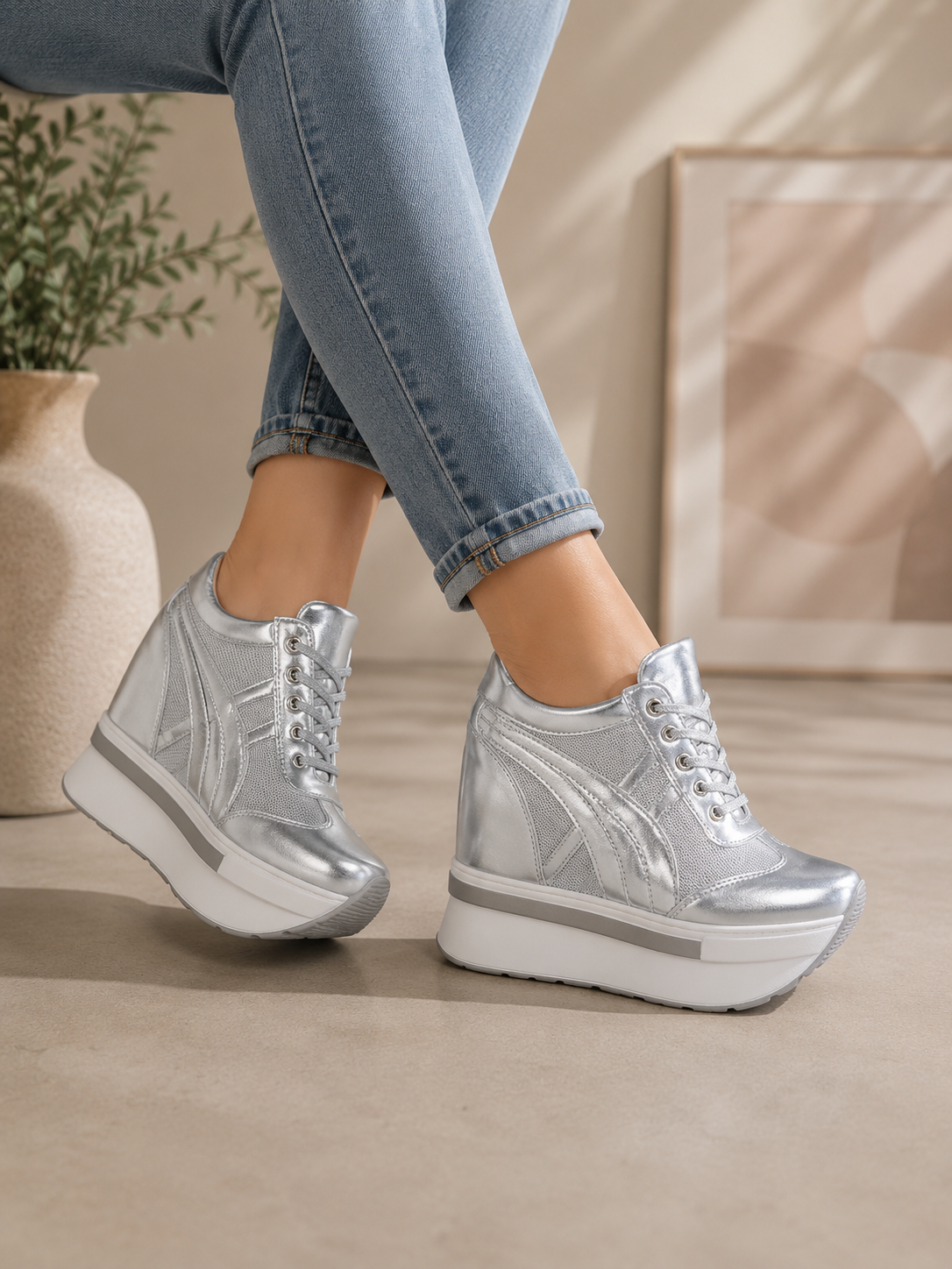 The Uptown Lift Sneaker