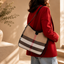 The Uptown Check Tote