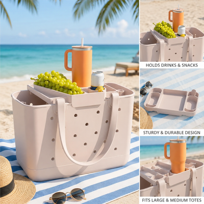 Sandy Sips Tote Topper