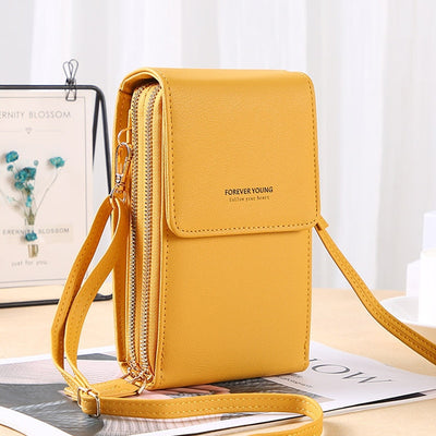 Trendy Cell Phone & Card Carrier Handbag