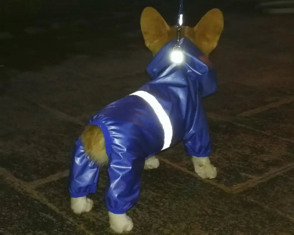 Waterproof Pet Jumpsuit Raincoat