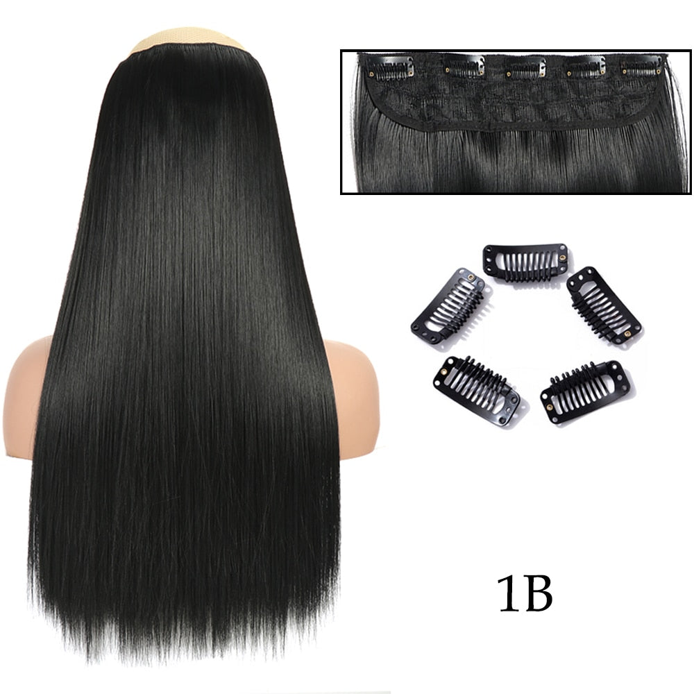 Silky Long Clip-In Hair Extensions