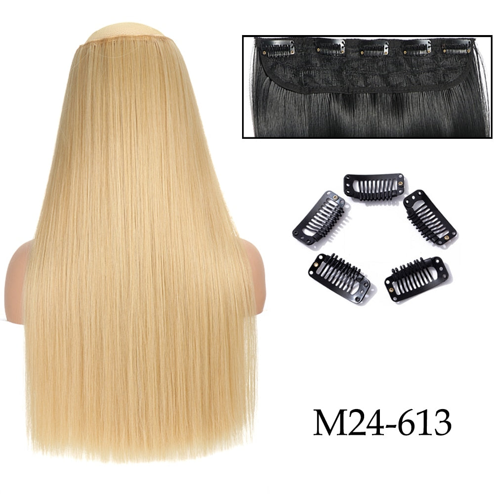 Silky Long Clip-In Hair Extensions