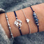 Shell & Moon Design Bracelet Sets