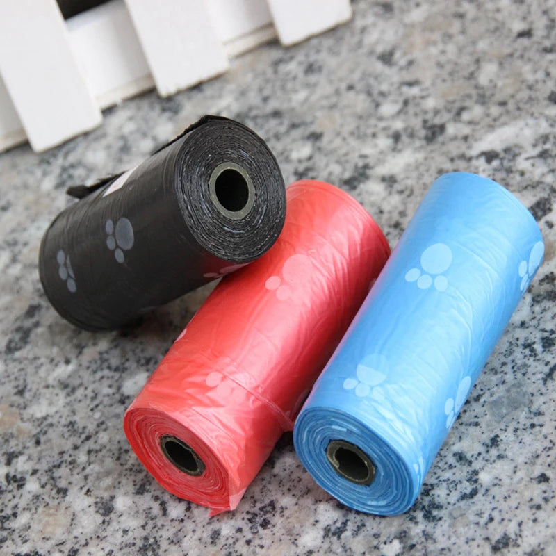 5 Roll Pack of Pet Poop Bags