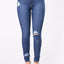 Ripped Slim Fit Skinny Jeans