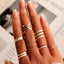 Mixed Fashion Rings Sets