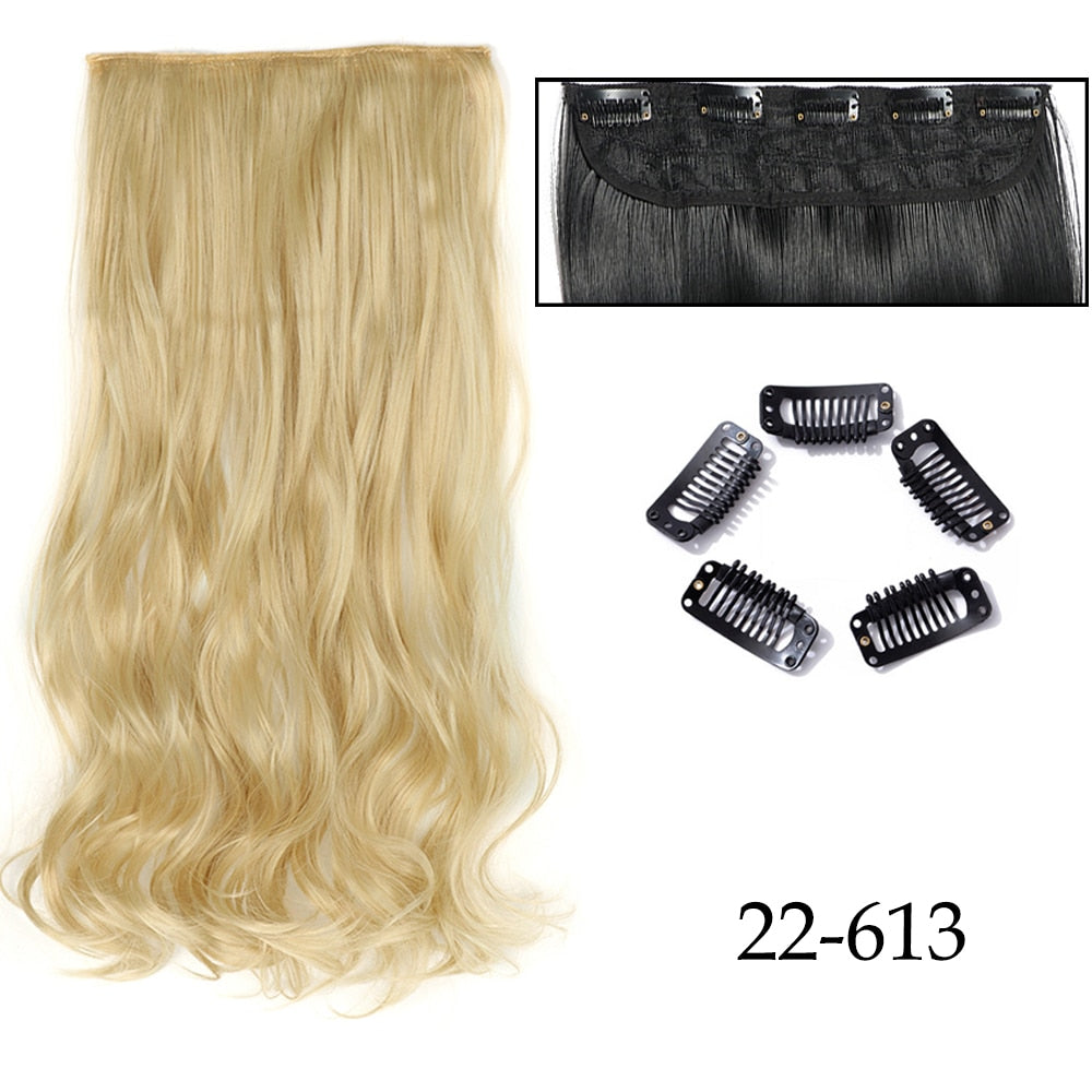 Silky Long Clip-In Hair Extensions