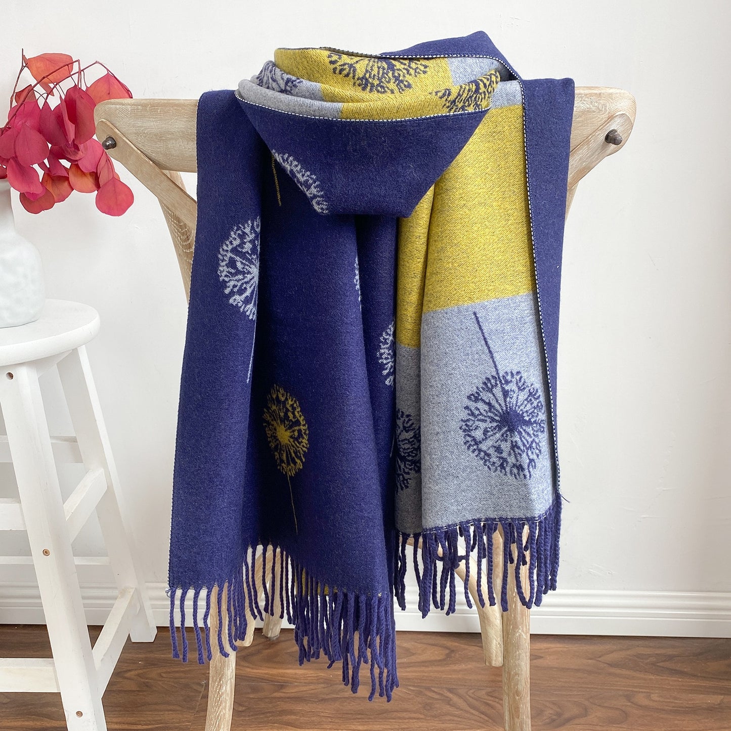 Blanket Wrap Warm Winter Cashmere Feel Scarf