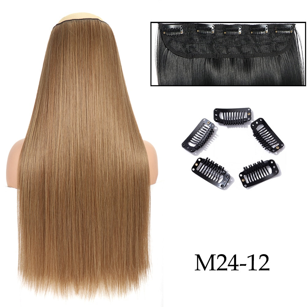 Silky Long Clip-In Hair Extensions