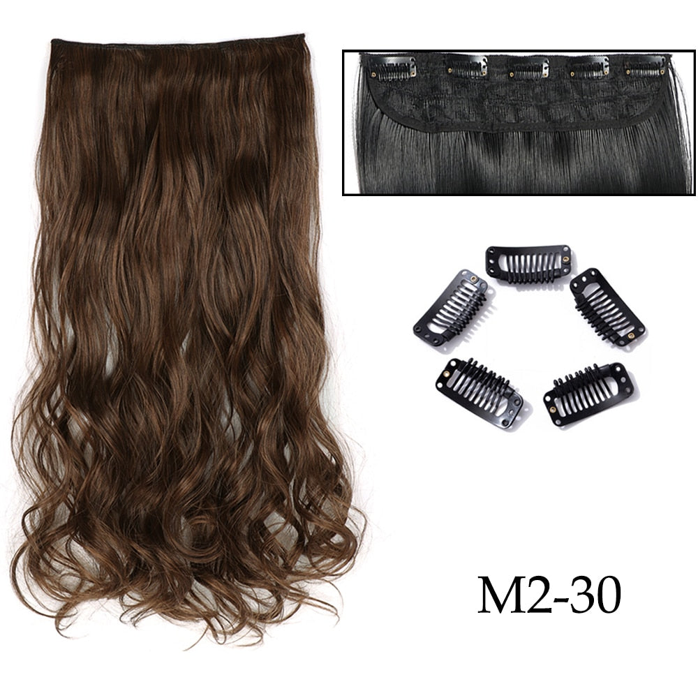 Silky Long Clip-In Hair Extensions