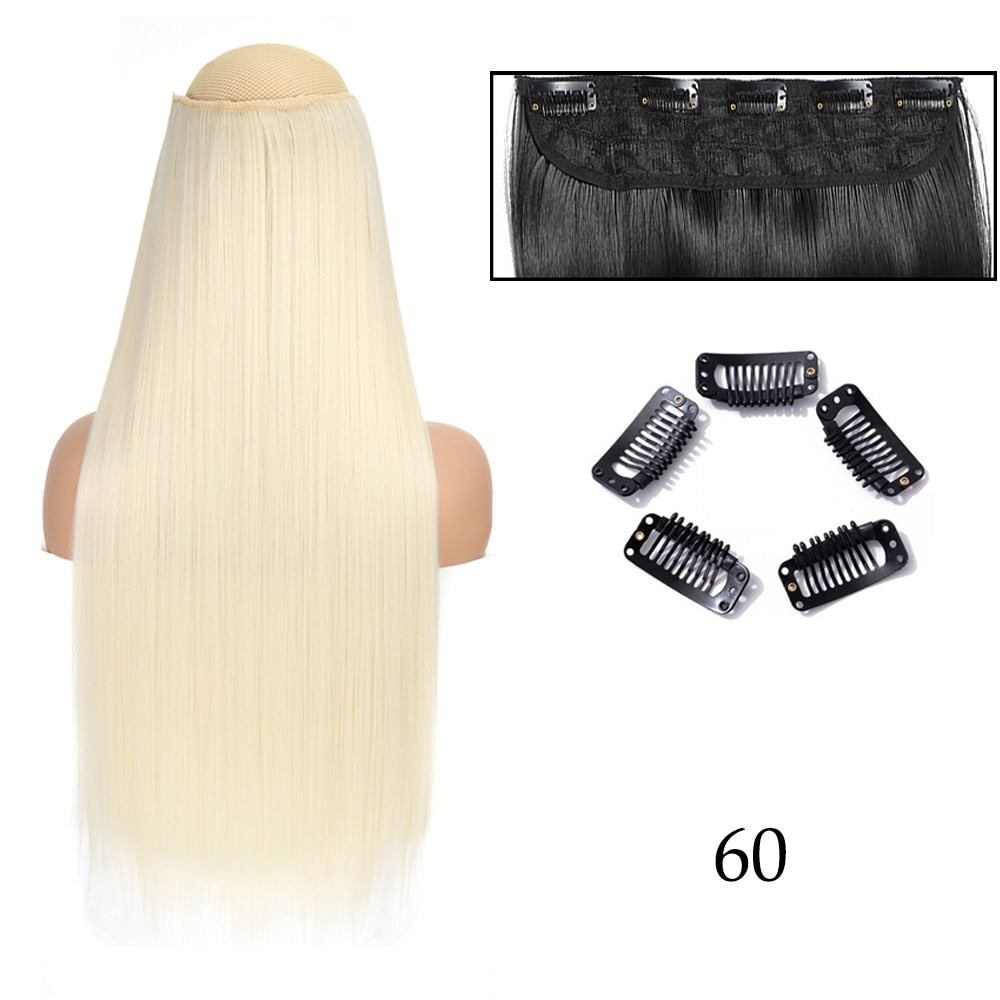 Silky Long Clip-In Hair Extensions