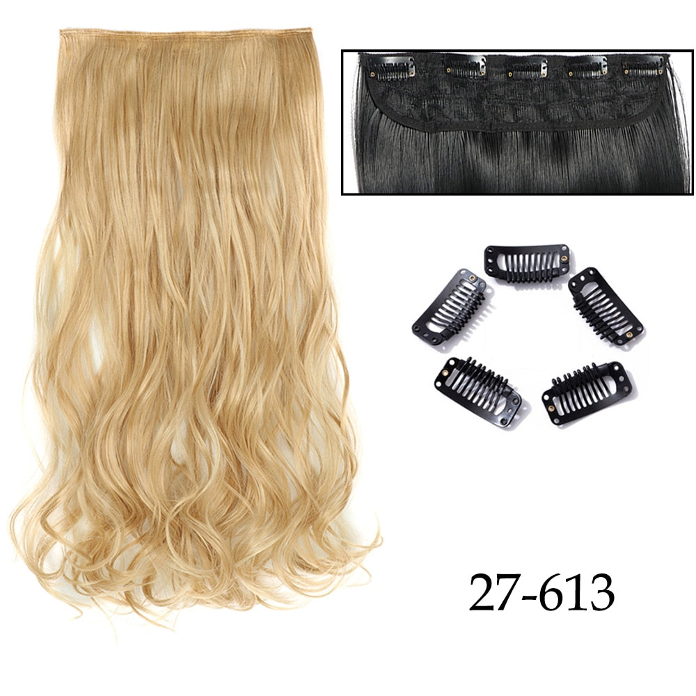 Silky Long Clip-In Hair Extensions