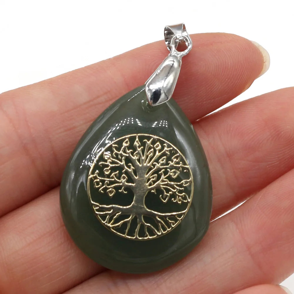 Tree Of Life Stone Pendant