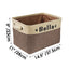 Personalizable Collapsible Canvas Dog Toy Storage Bin