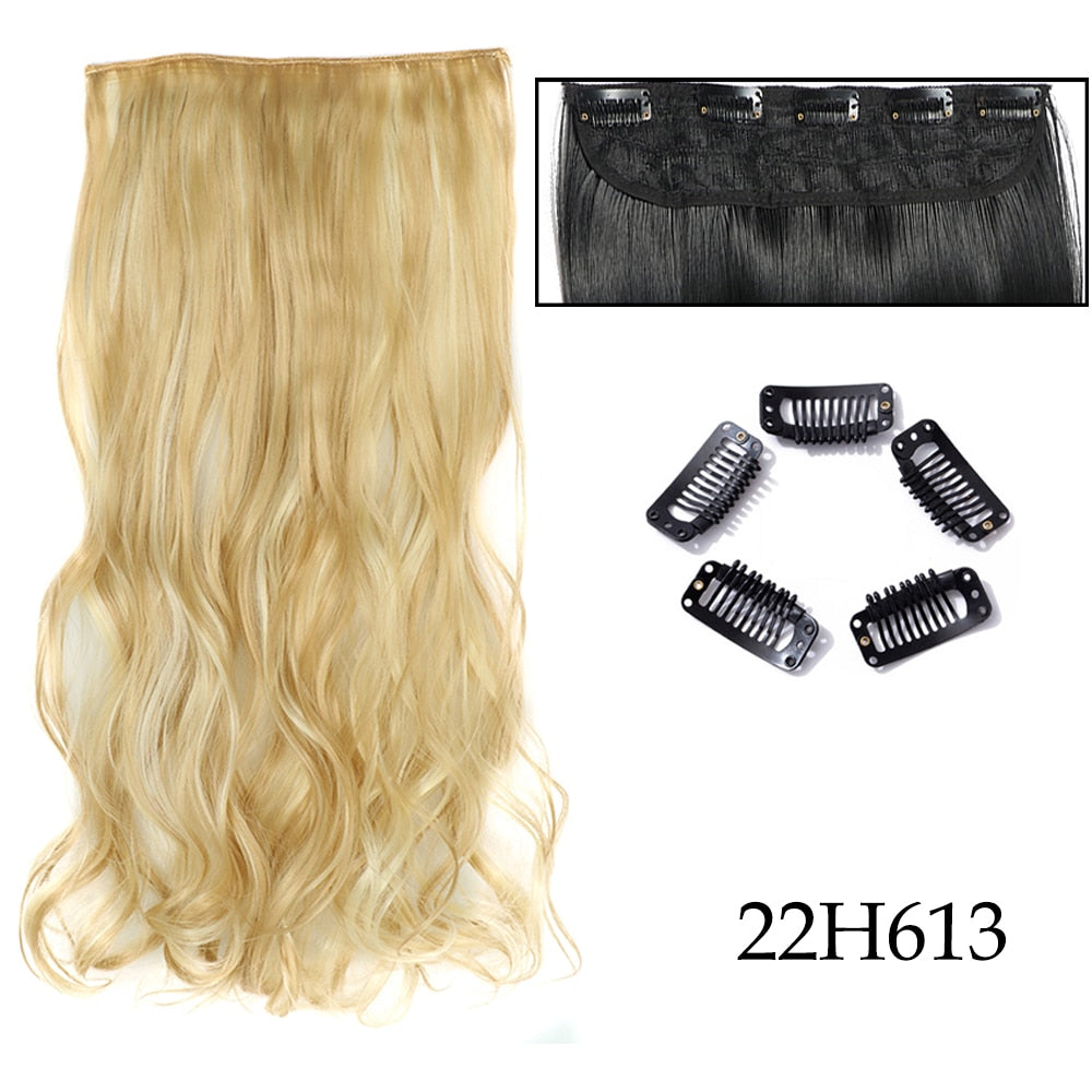 Silky Long Clip-In Hair Extensions