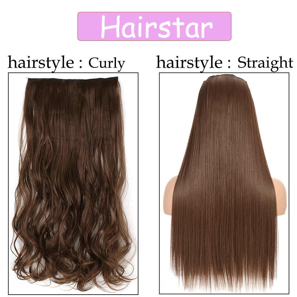 Silky Long Clip-In Hair Extensions