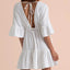 White Beach Dress Cover Up