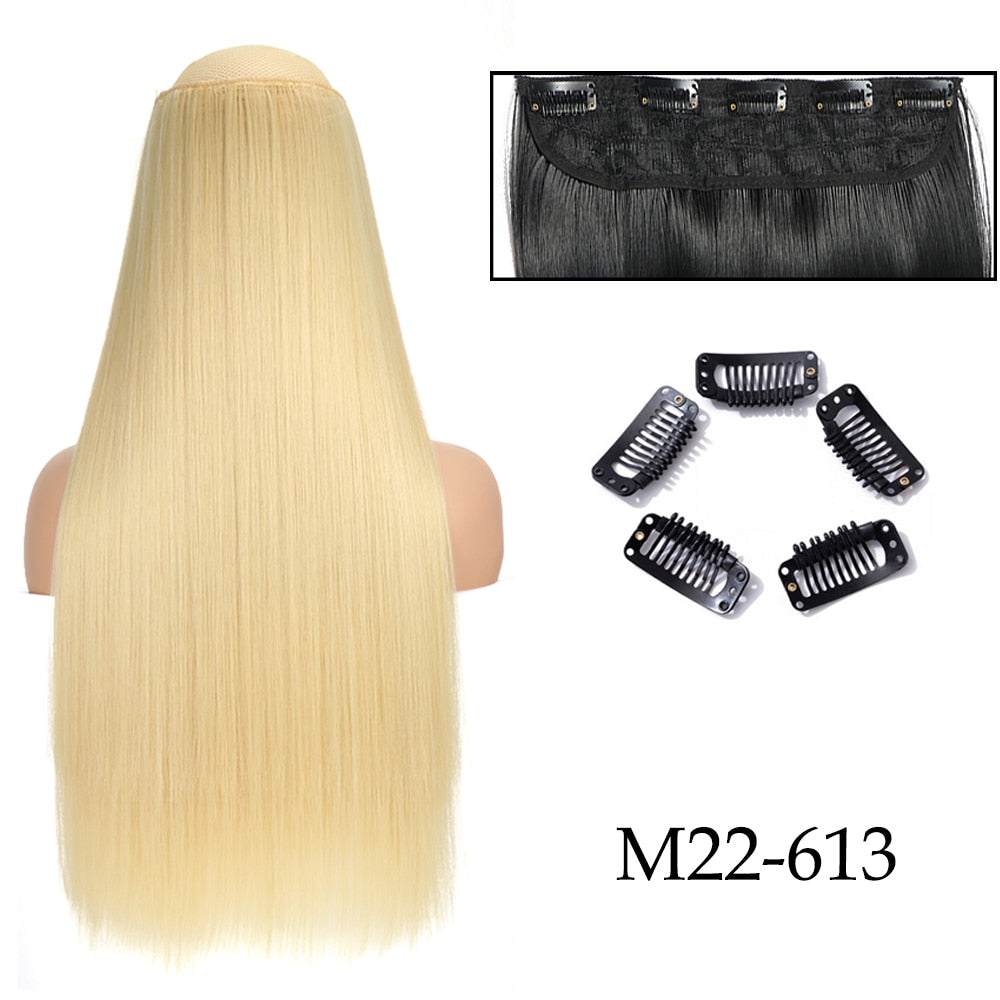 Silky Long Clip-In Hair Extensions