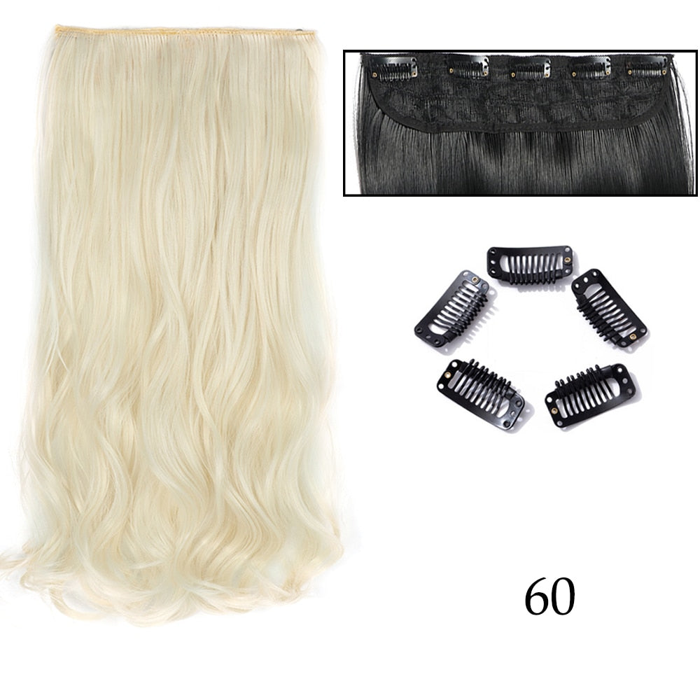 Silky Long Clip-In Hair Extensions