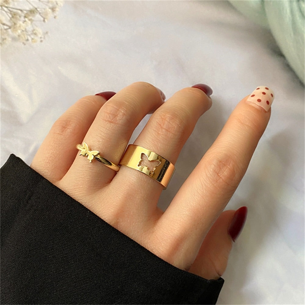 Mixed Fashion Rings Sets