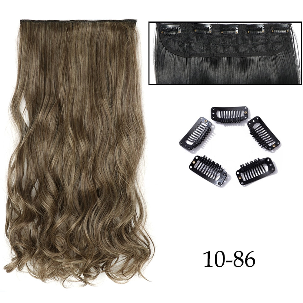 Silky Long Clip-In Hair Extensions