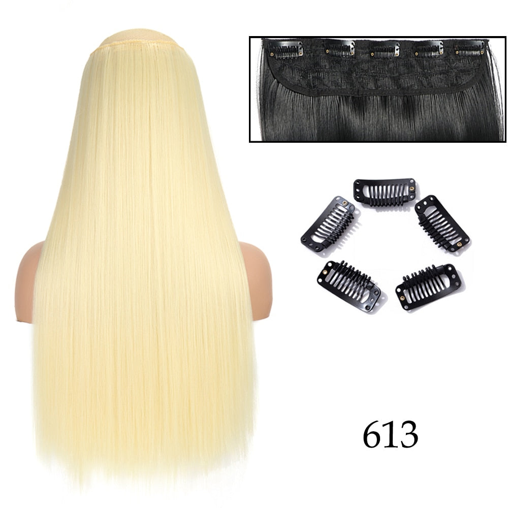 Silky Long Clip-In Hair Extensions