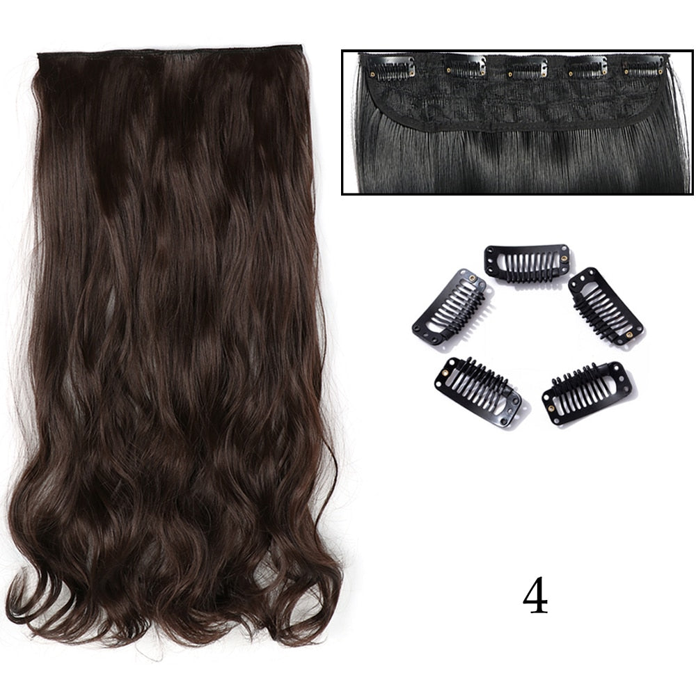 Silky Long Clip-In Hair Extensions