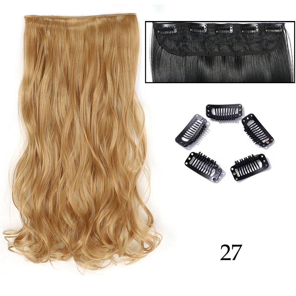 Silky Long Clip-In Hair Extensions