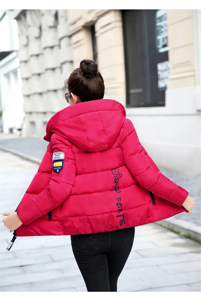 Hooded Padded Winter Parka