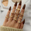 Mixed Fashion Rings Sets