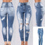 Slim Fit High Waist Stretch Skinny Jeans