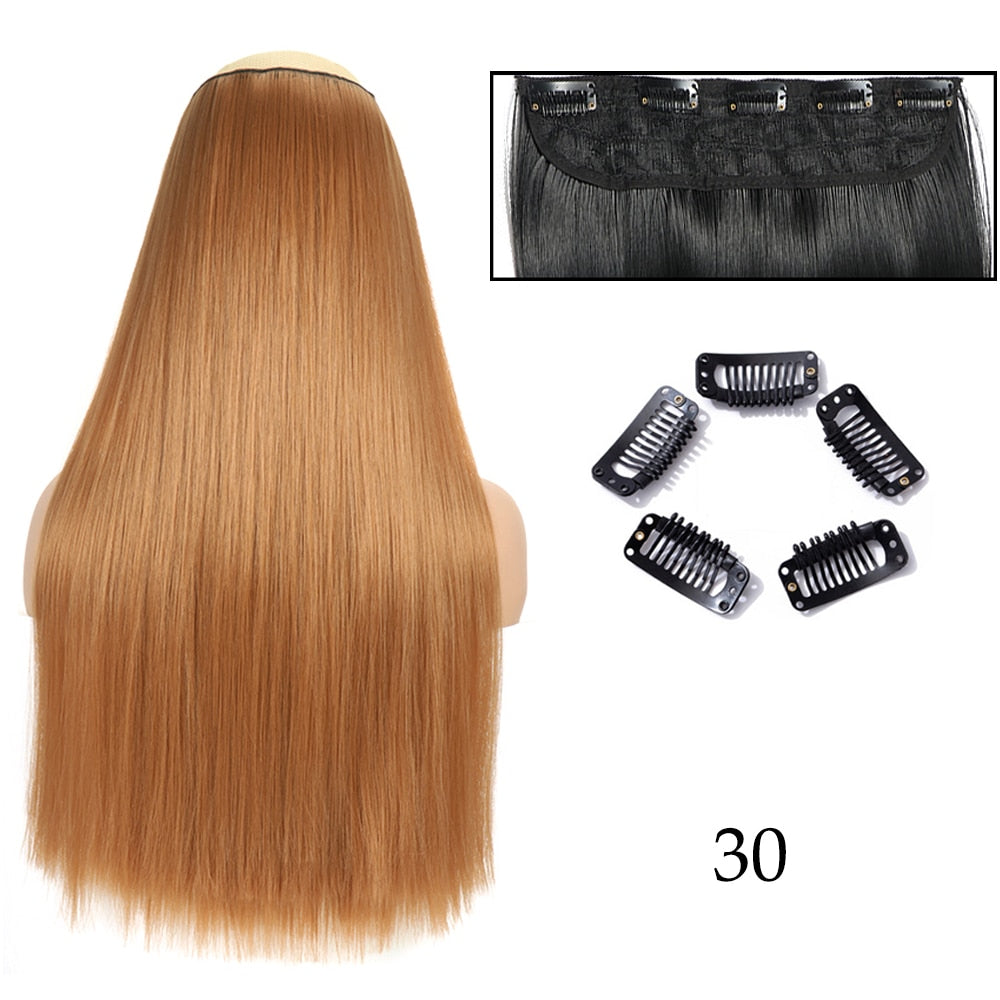 Silky Long Clip-In Hair Extensions