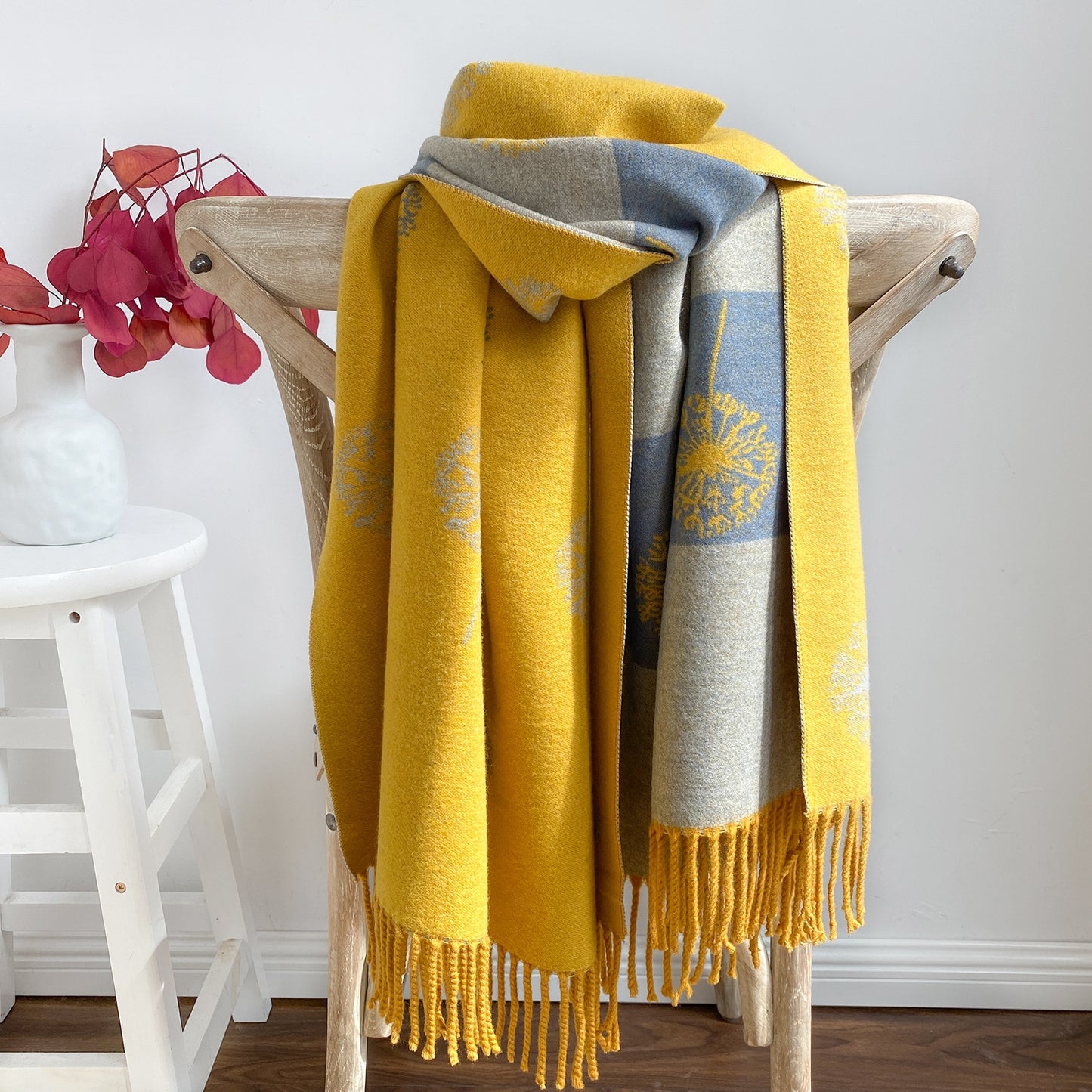 Blanket Wrap Warm Winter Cashmere Feel Scarf