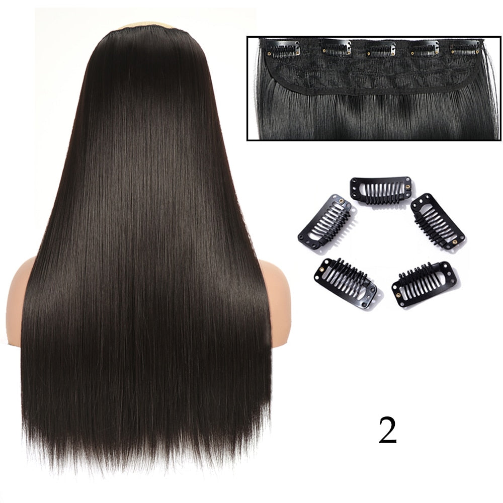 Silky Long Clip-In Hair Extensions