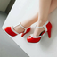 Rounded Toe Retro Pumps