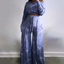 Tie Dye Women's Off Shoulder Long Sleeve Tracksuit