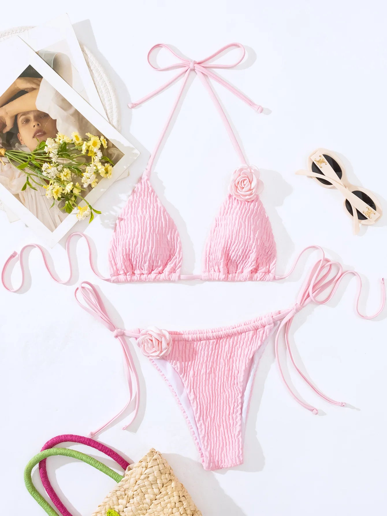 Blushing Blossom Bikini