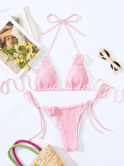 Blushing Blossom Bikini
