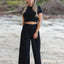 Wide-Leg Two-Piece Pant Set