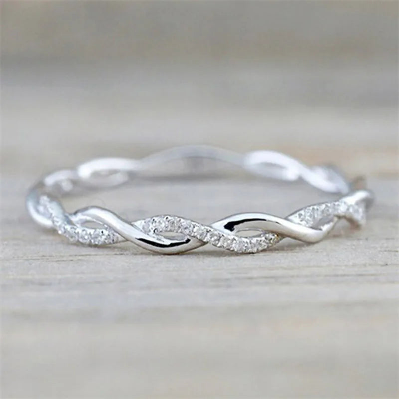 Evermore Twist Ring