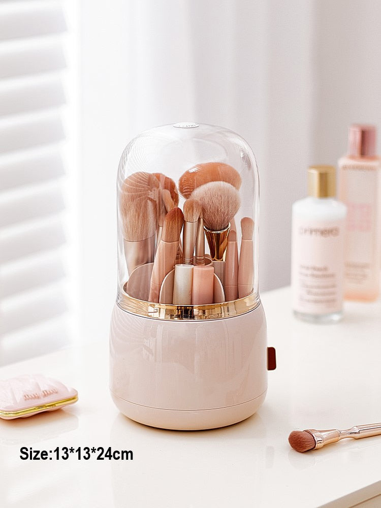 Rotating Makeup Brush Holder