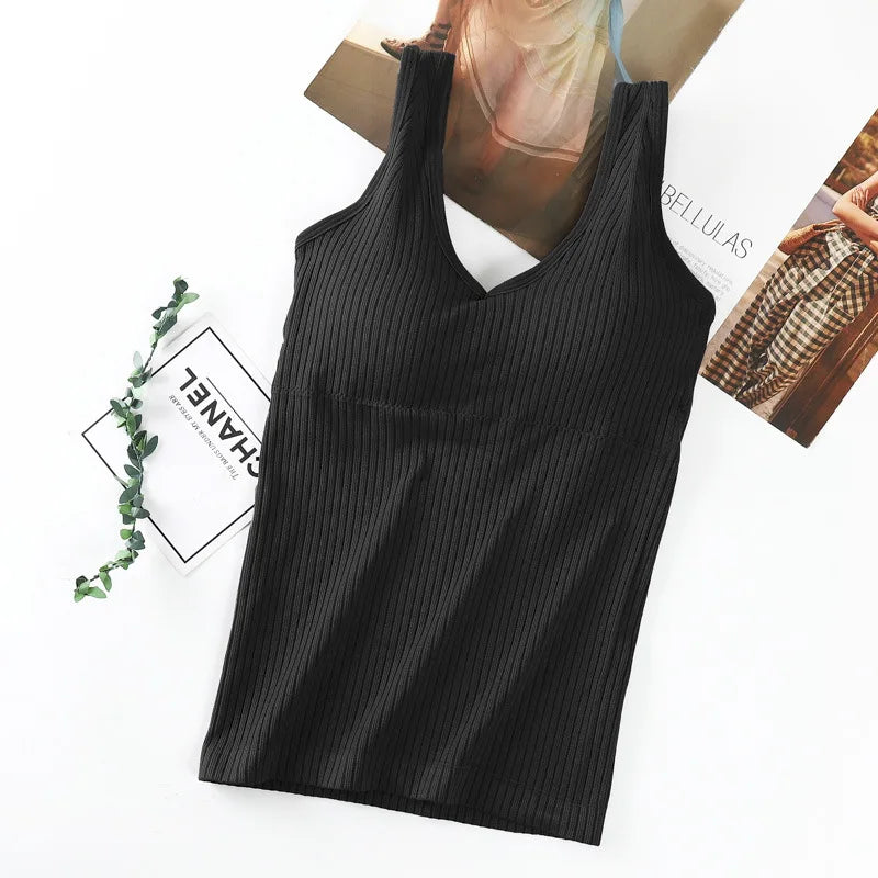 Removable Chest Pad Camisoles